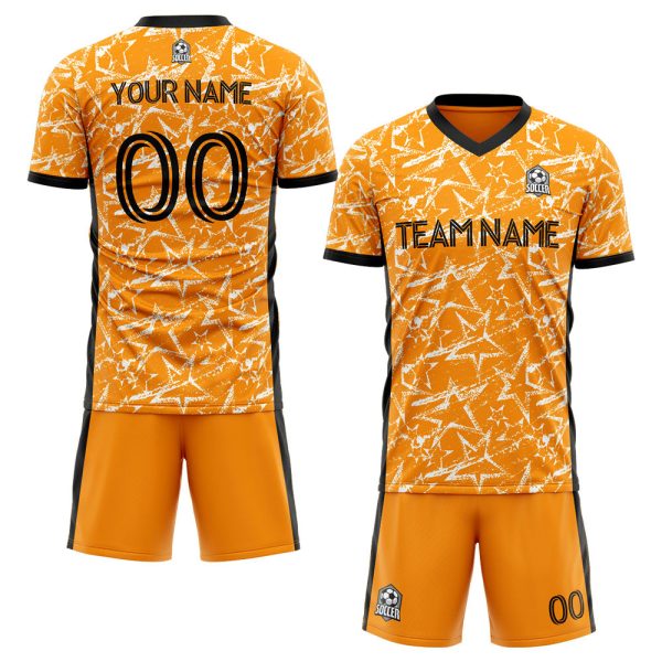Benutzerdefinierte Fußballuniform Jersey Kinder Erwachsene Personalisiertes Set Jersey Shirt Angebot – Bild 2