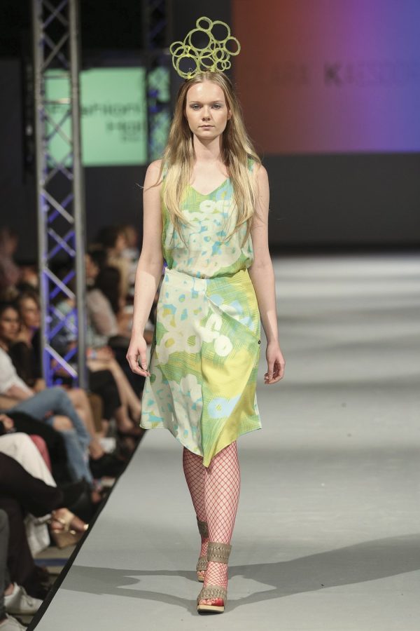 V-neck Print Yellow Jetzt online – Bild 5