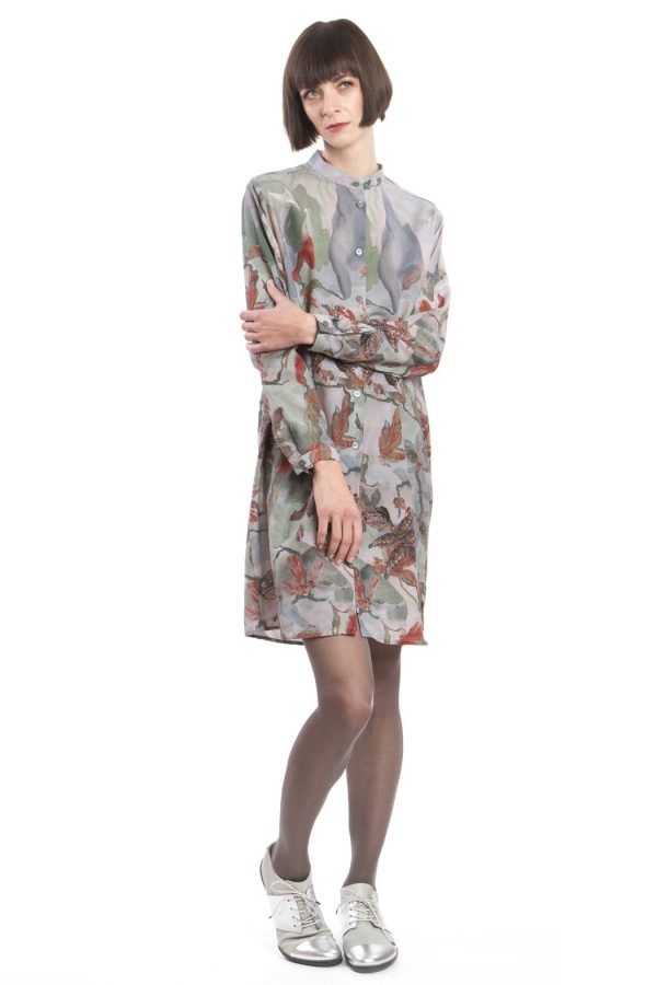Shirt Dress Flower Red Angebot – Bild 5