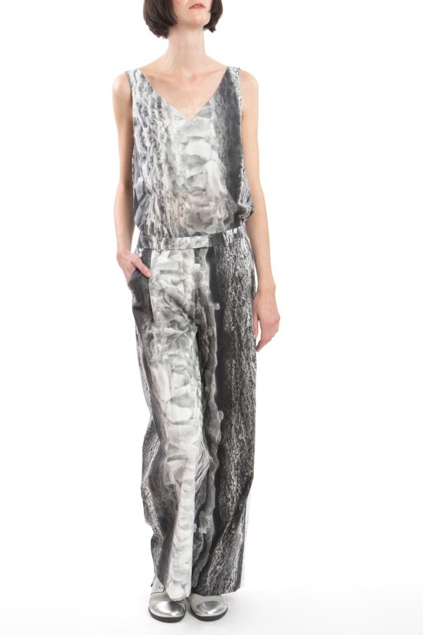 V-neck Ice-Crystal Print Im Angebot – Bild 4