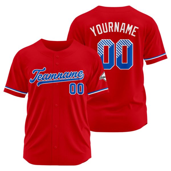 Benutzerdefinierte Authentisch Baseball-Trikot Rot Netz Online-Schn?ppchen