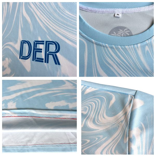 Kundenspezifisches Basketball Fußball Fußball Schießen langes T-Shirt für Erwachsene und Kinder Rot Verkauf – Bild 4